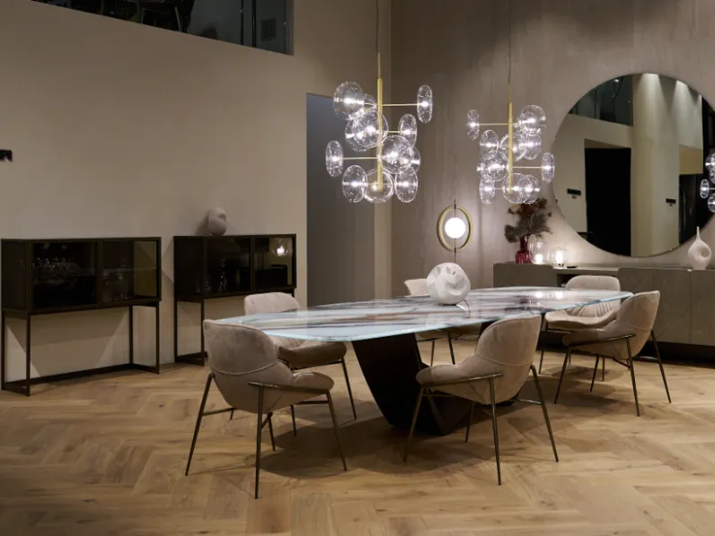Sedia fissa Amelie di Bontempi a prezzo Outlet