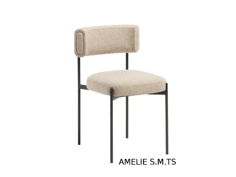 Sedia Amelie di Midj in OFFERTA OUTLET -30%