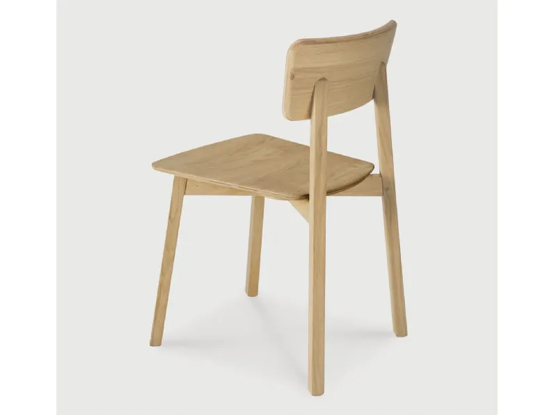 Sedia Ethnicraft casale in rovere Artigianale a prezzo ribassato