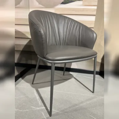 Sedia Bloom b da soggiorno realizzata in  scontata del 70%