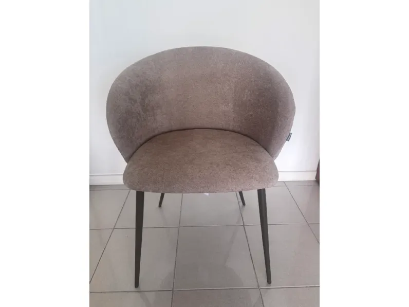 Sedia di Bontempi modello Rebecca 3476 da soggiorno in offerta -32%