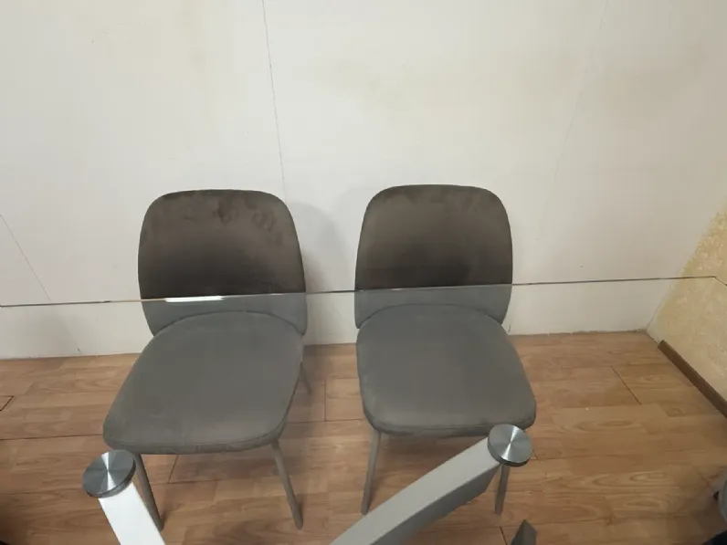Sedia da soggiorno Set 4 sedie vivian di Bontempi SCONTATA 30%
