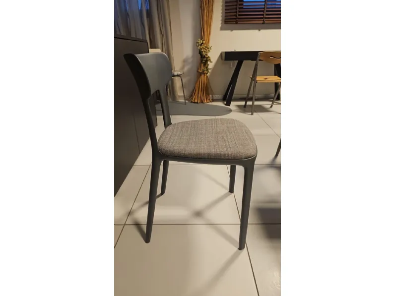 Sedia senza braccioli Canova di Infiniti a prezzo Outlet