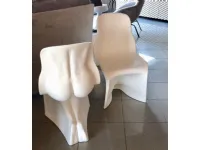 Sedia in plastica senza braccioli Casamania him & her in offerta