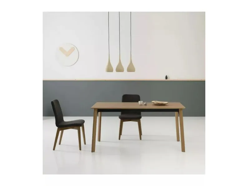 Sedia Cloe 5 da cucina realizzata in tessuto scontata del 37%