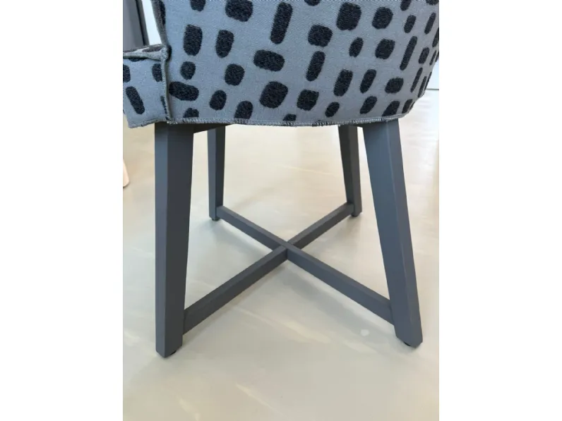 Sedia di Gervasoni modello Gervasoni poltroncine gray da soggiorno in offerta -35%