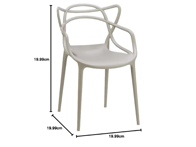 Sedia da soggiorno Masters di Kartell SCONTATA 18%