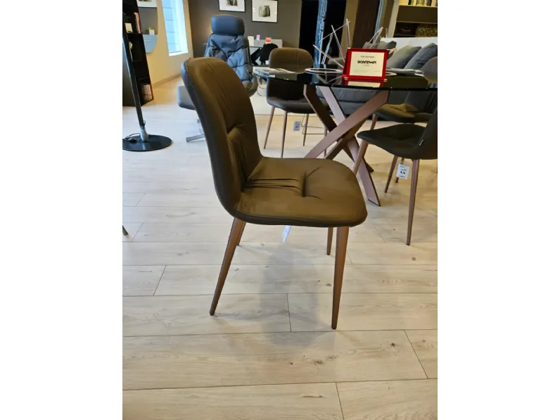 Sedia con schienale basso Sedia bontempi modello chantal di Bontempi in Offerta Outlet
