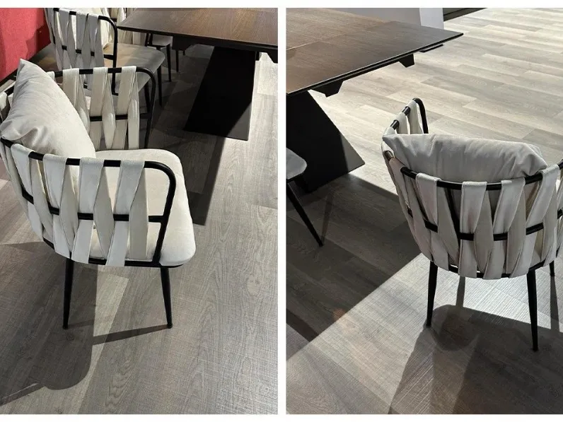 Sedia di La casa moderna modello Ventura da soggiorno in offerta -83%