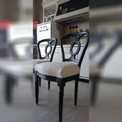 Sedia da soggiorno D4648 di Dialma brown SCONTATA 45%