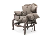 Sedia da soggiorno realizzata in legno 7 pillows di Mogg 