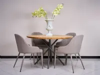 Sedia in ecopelle con braccioli Betta art. rip0000999 in offerta