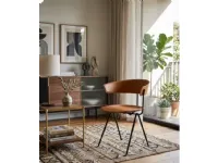 Poltrona in stile design Poltroncina lowchair in pelle Magis in Offerta Outlet