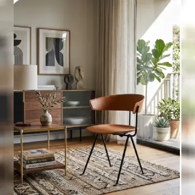 Poltrona in stile design Poltroncina lowchair in pelle Magis in Offerta Outlet