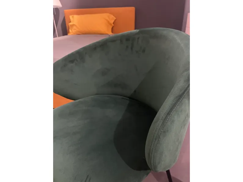 Sedia da soggiorno Sedia tuka Connubia a prezzo Outlet 