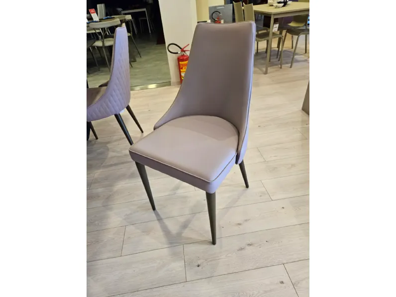 Sedia con schienale medio Sedie bontempi modello clara di Bontempi a prezzo Outlet