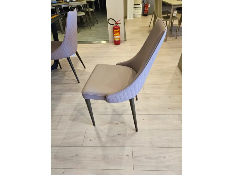 Sedia con schienale medio Sedie bontempi modello clara di Bontempi a prezzo Outlet