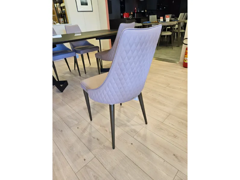 Sedia con schienale medio Sedie bontempi modello clara di Bontempi a prezzo Outlet