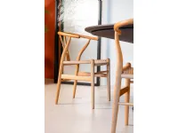 Sedia Ch24 di Carl hansen & son in OFFERTA OUTLET -45%