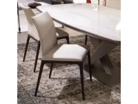 Sedia fissa Arcadia outlet di Cattelan italia a prezzo scontato