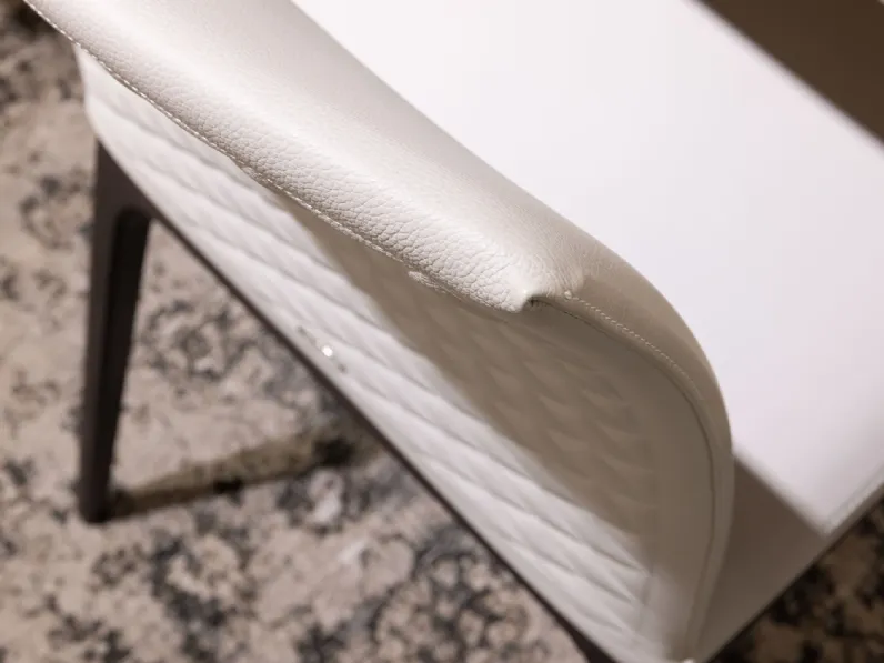 Sedia fissa Arcadia outlet di Cattelan italia a prezzo scontato