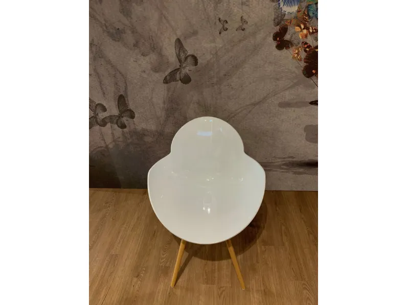 Sedia Cookie wooden legs Infiniti SCONTATA a PREZZI OUTLET