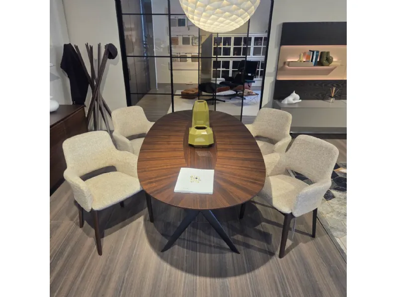 Sedia Set 4 poltroncine molteni&c. devon di Molteni & c in OFFERTA OUTLET -41%