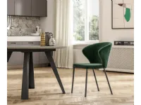Sedia con schienale medio Amdre' di Easyline a prezzo scontato