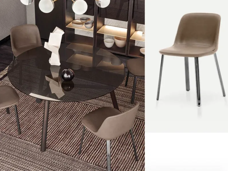 Sedia di Pianca modello Esse da soggiorno in offerta -27%