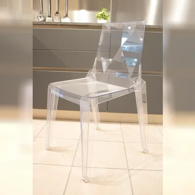 Sedia fissa Origami di Veneta cucine a prezzo ribassato