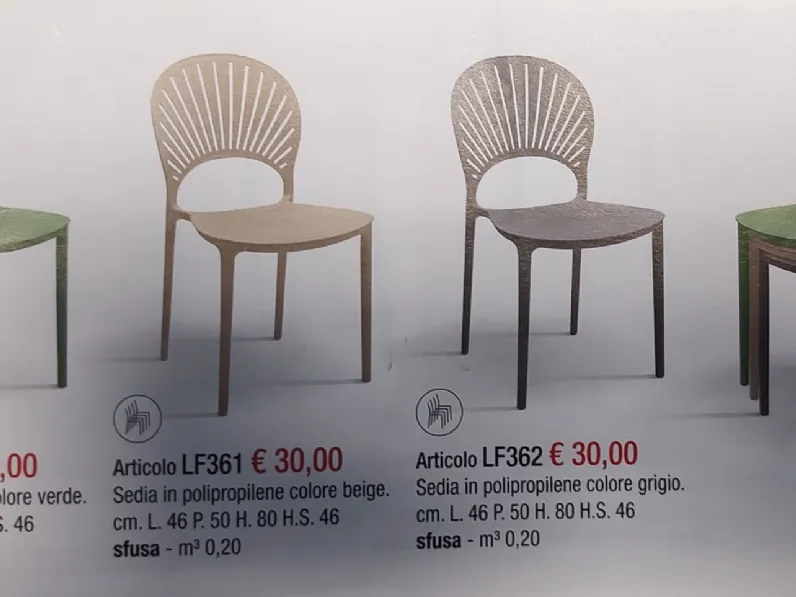 Sedia Sedia promo Collezione esclusiva a prezzo ribassato