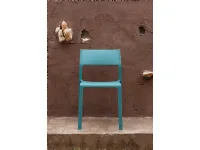 Sedia in plastica impilabile Trill bistrò in Offerta Outlet