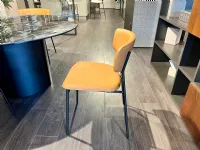 Sedia modello Fifties fissa di Calligaris 