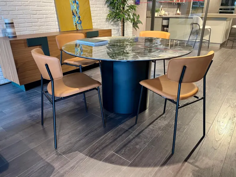 Sedia modello Fifties fissa di Calligaris 