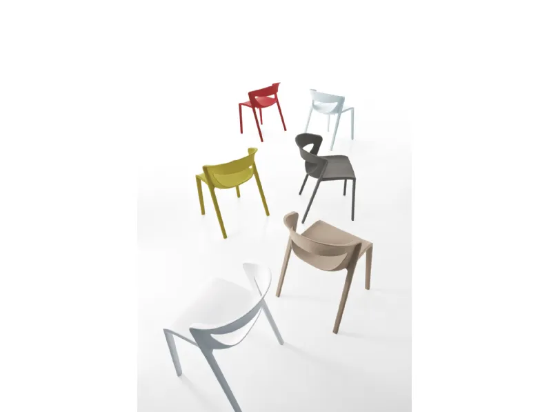 Sedia Kicca one di Kastel in OFFERTA OUTLET -32%