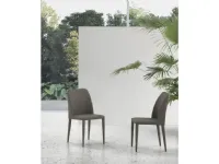 Sedia da cucina realizzata in tessuto Gardenia di Target point 