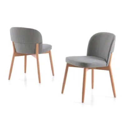 Sedia senza braccioli Sophos outlet di Diotti.com a prezzo scontato