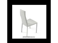 Sedia con schienale alto Superleggera di Julia italia a prezzo Outlet