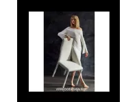 Sedia con schienale alto Superleggera di Julia italia a prezzo Outlet