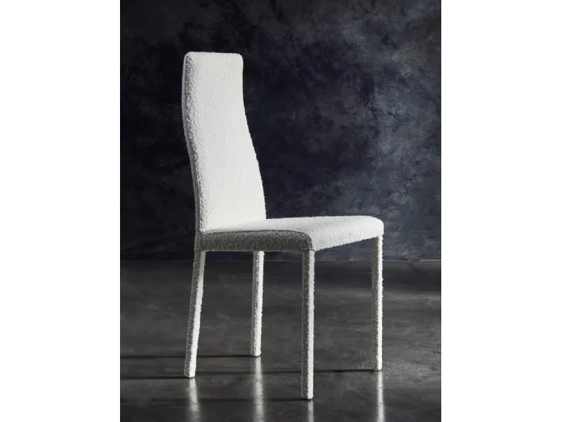 Sedia con schienale alto Superleggera di Julia italia a prezzo Outlet