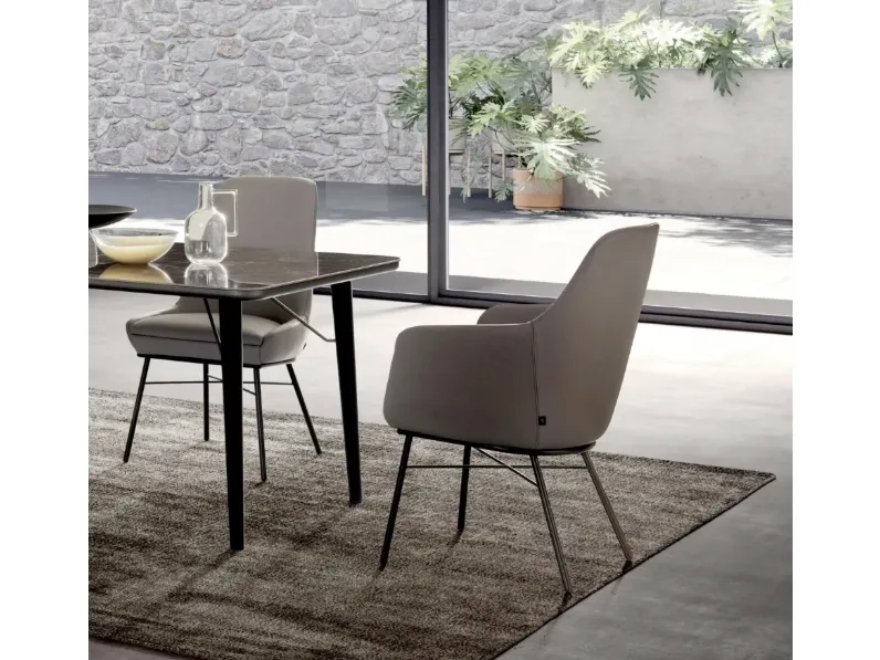 Sedia Lyra di Presotto in OFFERTA OUTLET -20%