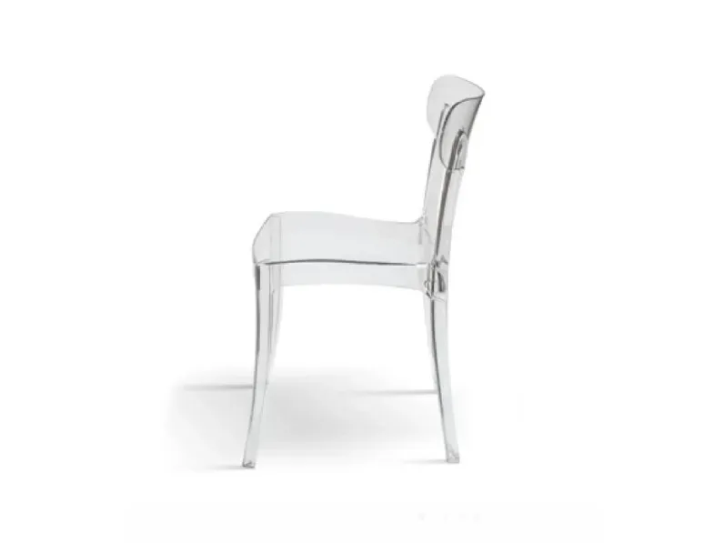 Sedia senza braccioli Sedia trasparente  di Md work a prezzo Outlet