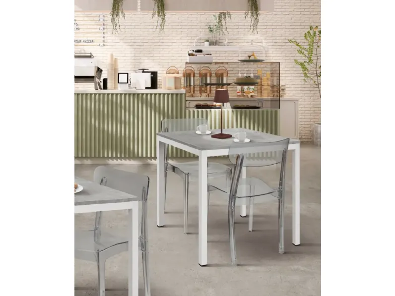 Sedia senza braccioli Sedia trasparente  di Md work a prezzo Outlet