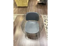 Sedia di Mdf modello Flow filo  da soggiorno in offerta -35%