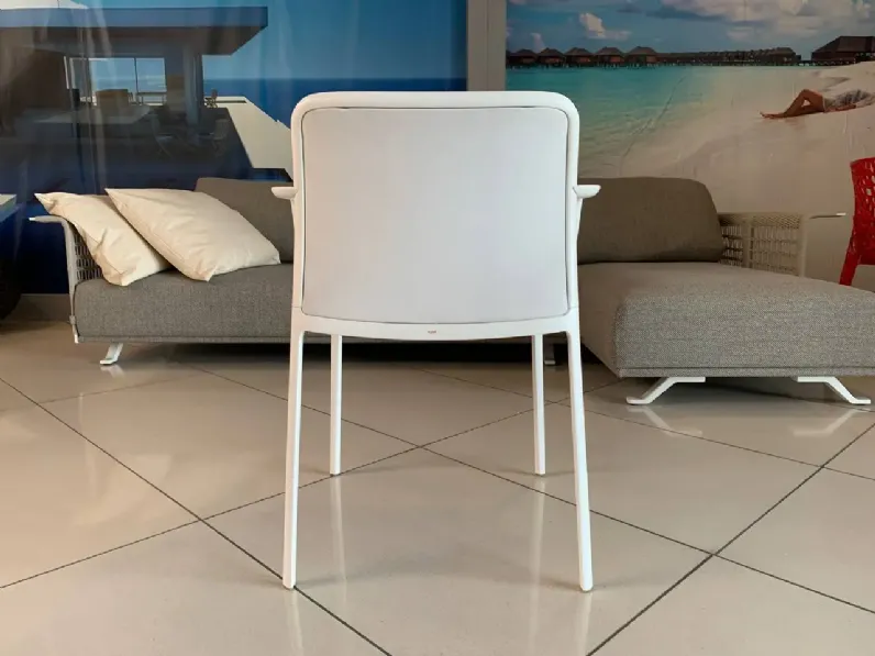 Sedia da soggiorno realizzata in metallo Audrey di Kartell 