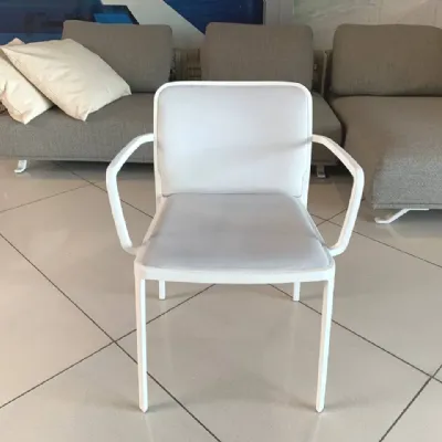 Sedia da soggiorno realizzata in metallo Audrey di Kartell 