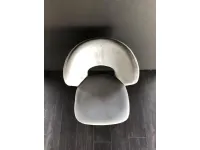 Sedia in tessuto senza braccioli Babilon a scontata