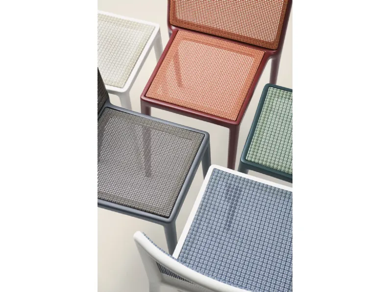Sedia modello Belvedere senza braccioli di Kartell 