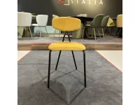 Sedia di Zamagna modello Flower da soggiorno in offerta -74%