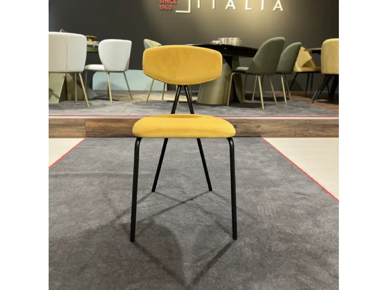 Sedia di Zamagna modello Flower da soggiorno in offerta -74%